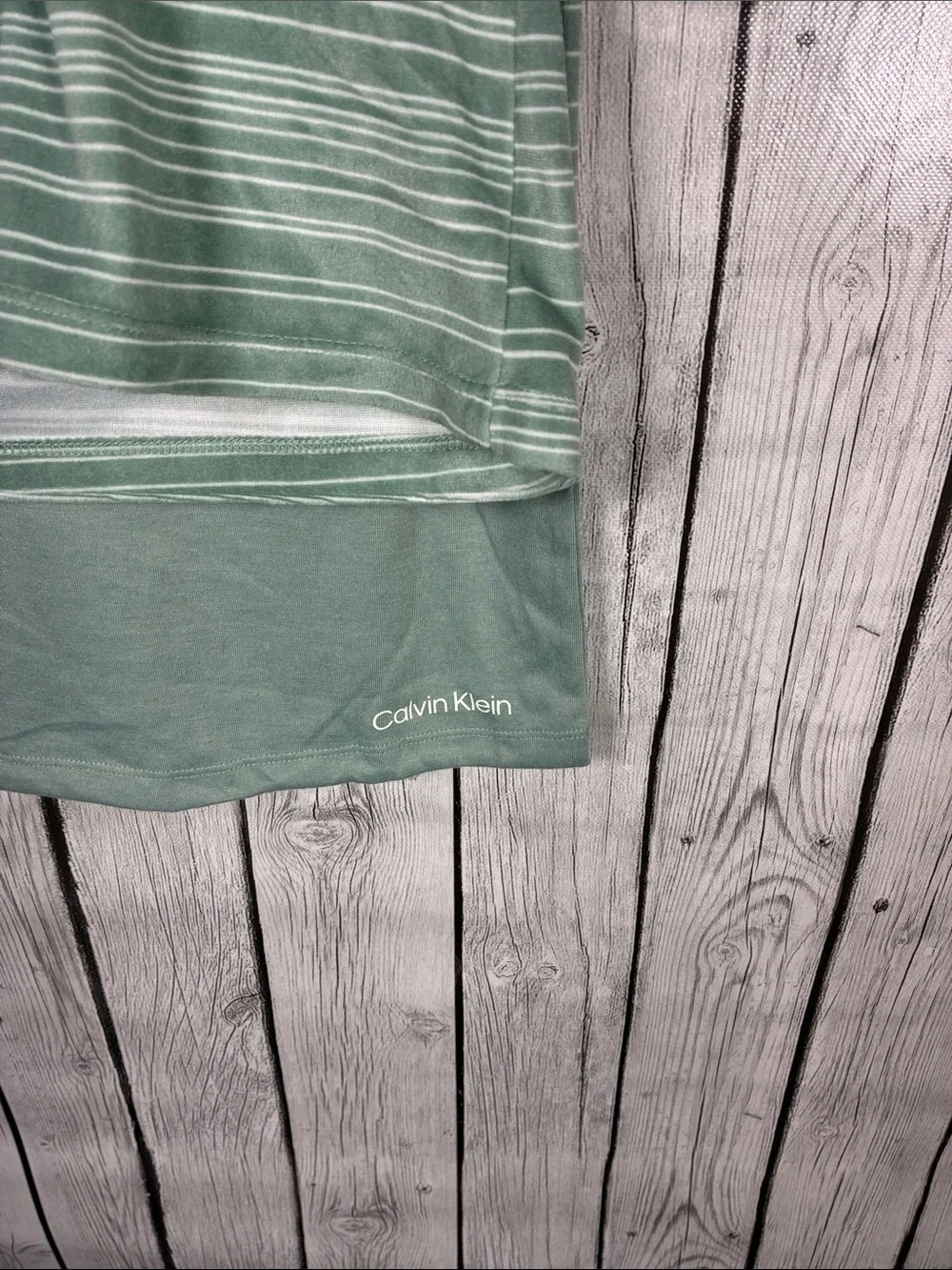 Calvin Klein| 3-pc Kids Green Pajama Set Size 10/12